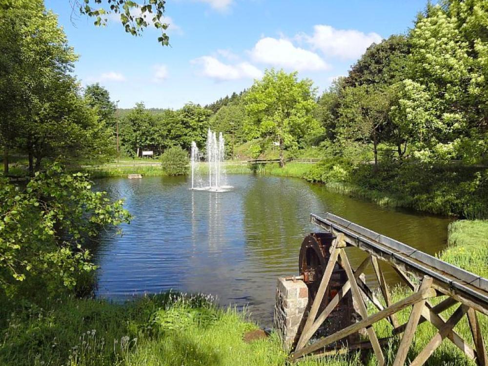 Apartment Brockenblick Mit Tollen Blick Und Schwimmbad ブラウンラーゲ エクステリア 写真